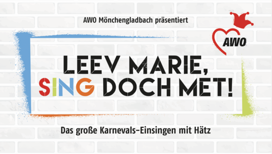 Weiterlesen über Lauter, bunter, jecker – die AWO lädt zum großen Karnevals-Mitsing-Event ein
